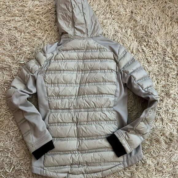 Michael kors  Gray and Orange Hooded Jacket size small - Picture 4 of 4